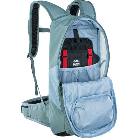 EVOC FR LITE RACE 10L Backpack with Back Panel, Blue