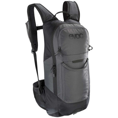 EVOC FR LITE RACE 10L Backpack with Back Protector, Gray