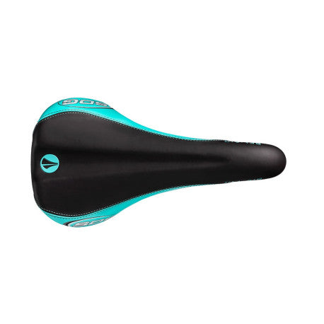 Sedlo SDG BEL-AIR RL Rails CrMo Black/Turquoise