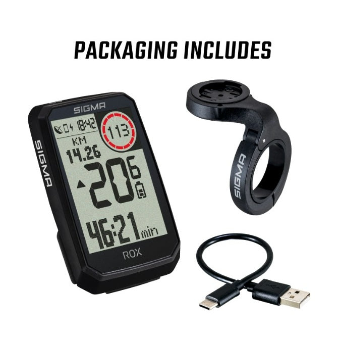 GPS SIGMA ROX 4.0 ENDURANCE černá