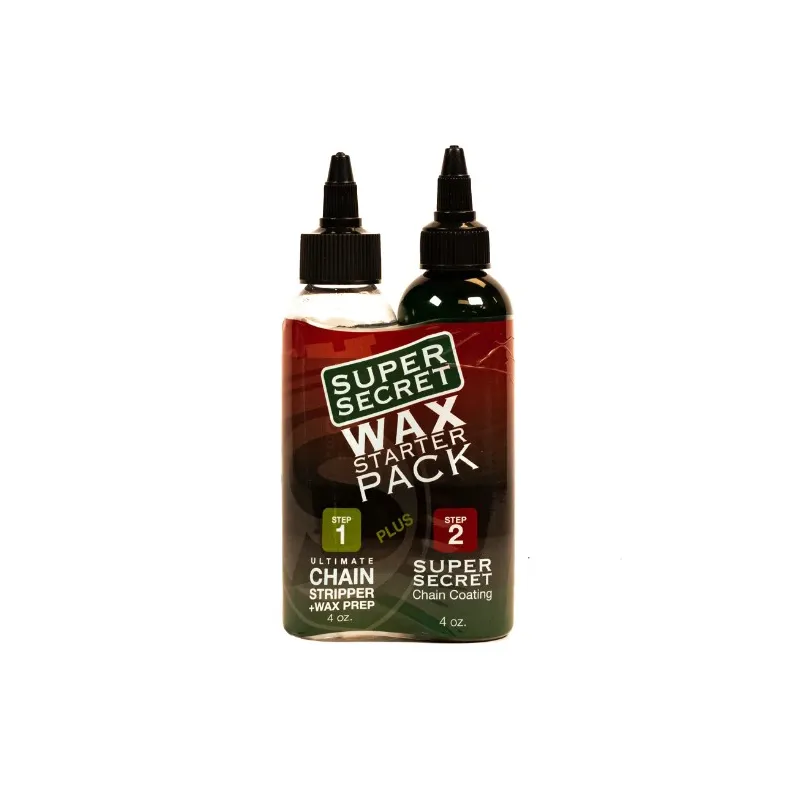 SILCA CHAIN STRIPPER and SUPER SECRET Chain Preparation and Lubrication Pack 2x120ml