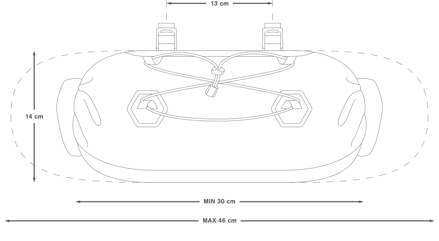 Brašna na řídítka APIDURA EXPEDITION HANDLEBAR PACK 9 L Black