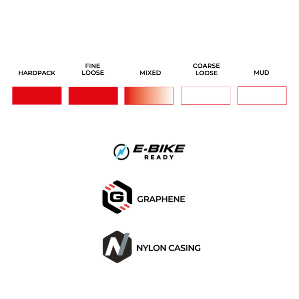VITTORIA Syerra 29x2.6 Trail Graphene 2.0 Tubeless Ready Soft Black tire