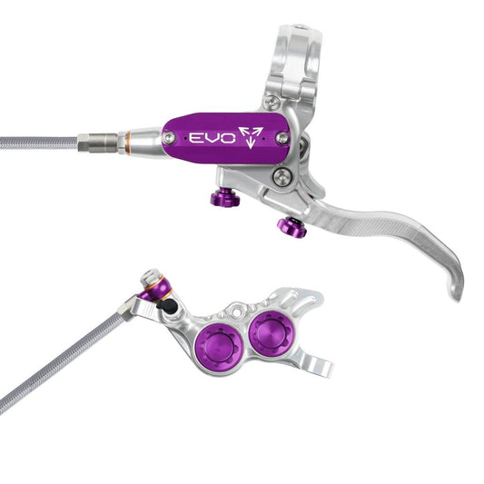 Front Brake HOPE TECH 4 EVO GR4 Aviation Silver/Violet