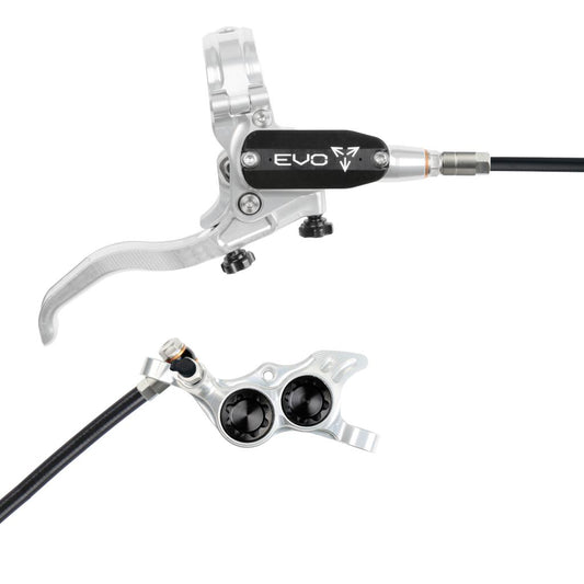 HOPE TECH 4 EVO TR4 Zadní brzda stříbrná/černá