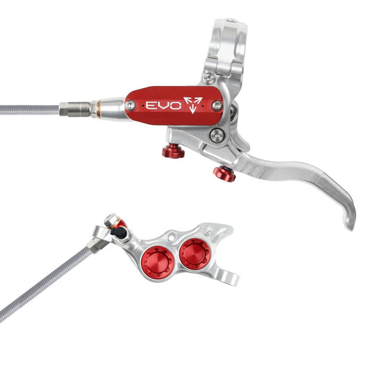 Front Brake HOPE TECH 4 EVO TR4 Aviation Silver/Red