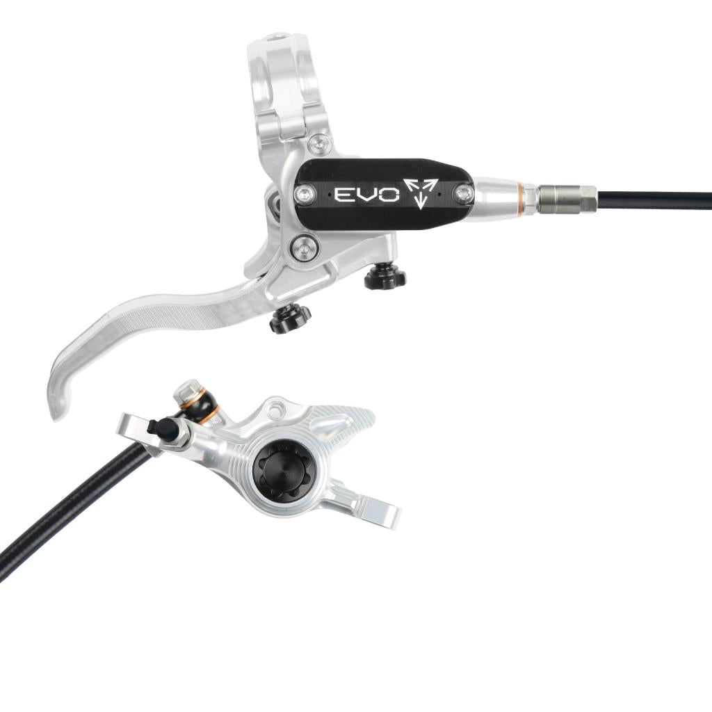 Zadní brzda HOPE TECH 4 EVO X2 PM stříbrná/černá