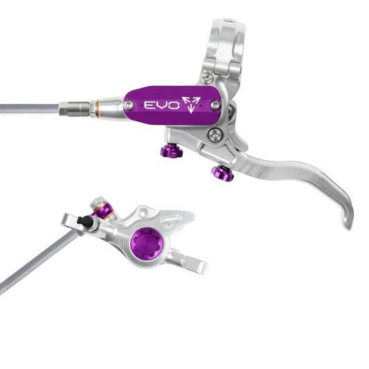 Front Brake HOPE TECH 4 EVO X2 PM Aviation Silver/Violet