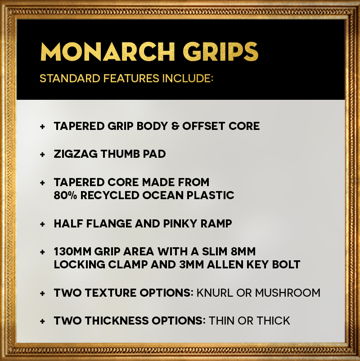 Grips PEATY'S MONARCH PRO MUSHROOM Supersoft Sage
