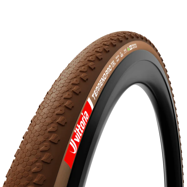VITTORIA Terreno Pro T30 Fine Loose 700x45c Gravel Race Natural Tubeless Ready Soft Beige Q2 2025 pneumatika
