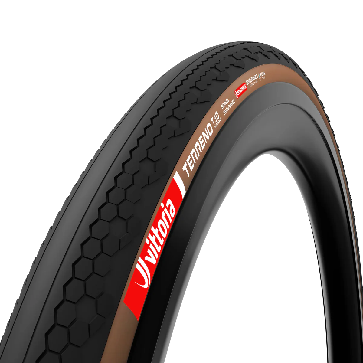 Pneumatika VITTORIA Terreno T10 hardpack 700x45c Gravel Endurance G2.0 Tubeless Ready Soft Beige Q2 2025