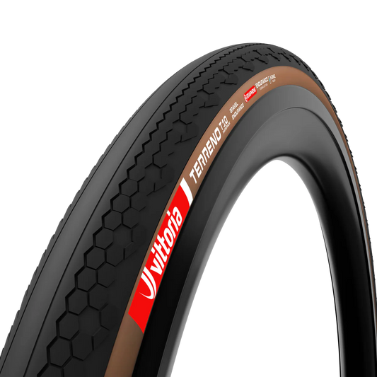 VITTORIA Terreno T10 hardpack 700x40c Gravel Endurance G2.0 Tubeless Ready Soft Beige Q2 2025 tire