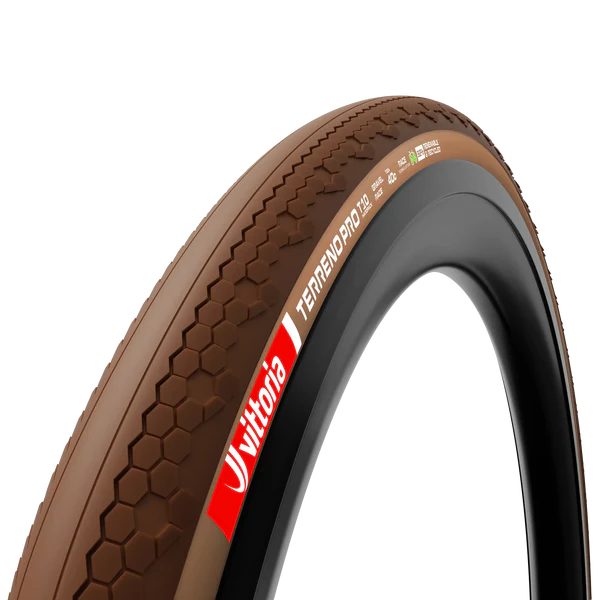 VITTORIA Terreno Pro T10 hardpack 700x35c Gravel Race natural Tubeless Ready Soft Beige Q2 2025 pneumatika