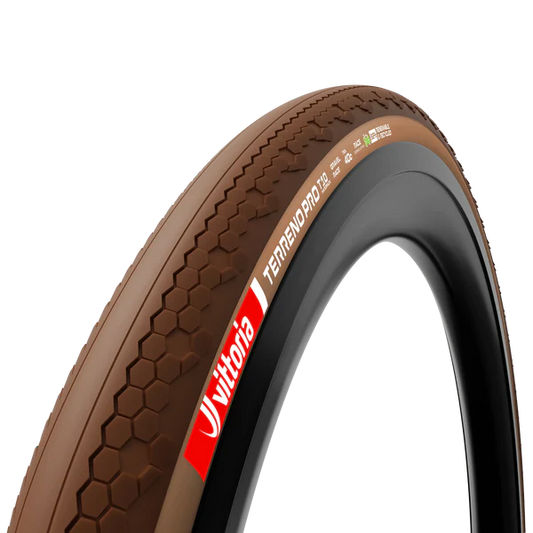 Pneumatika VITTORIA Terreno Pro T10 Hardpack 700x40c Gravel Race Natural Tubeless Ready Soft Beige Q2 2025