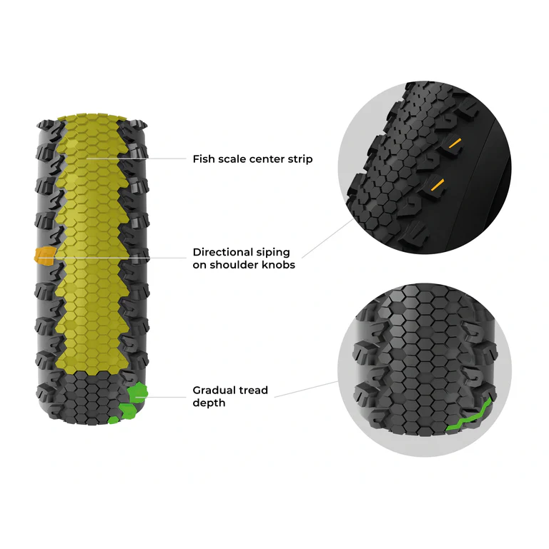 Pneumatika VITTORIA Terreno XC Trail 29x2.1 Tubeless Ready Soft Black Q2 2025