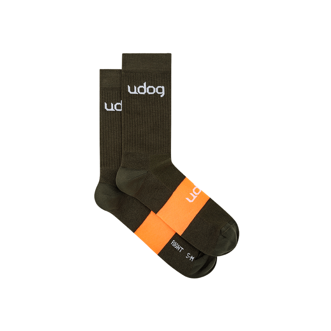 UDOG GRAVEL Socks Black/Orange