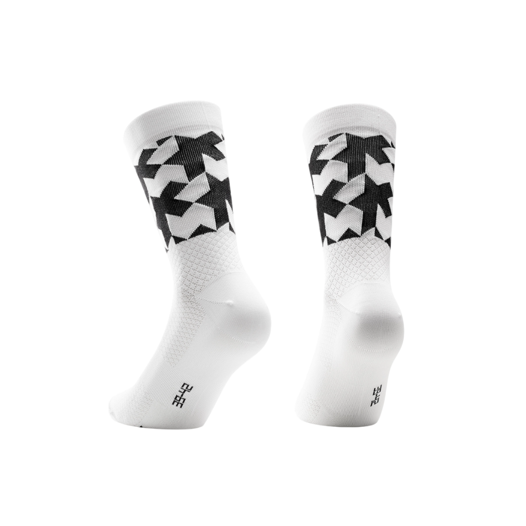 ASSOS MONOGRAM EVO Ponožky bílé