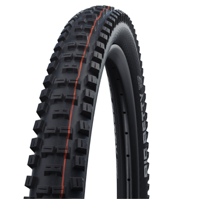 SCHWALBE BIG BETTY 27.5x2.40 ADDIX SOFT SUPERGRAVITY tire Tubeless Ready Soft Black