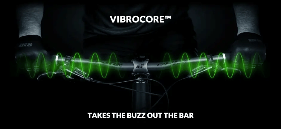 handlebar SPANK SPIKE 35 VIBROCORE Rise 25mm 820mm Black