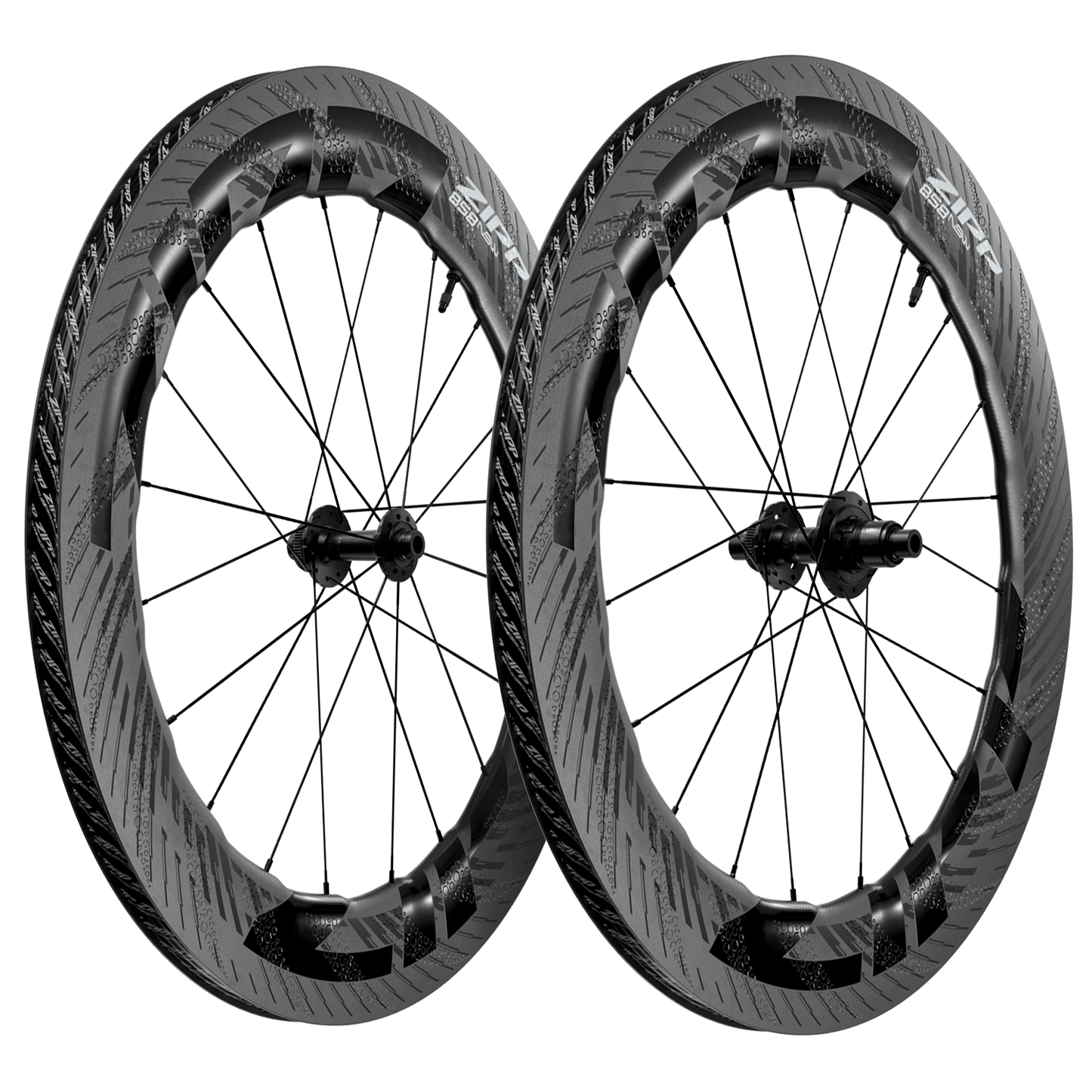 Pár kol ZIPP 858 NSW DISC Tubeless Ready (Center Lock)